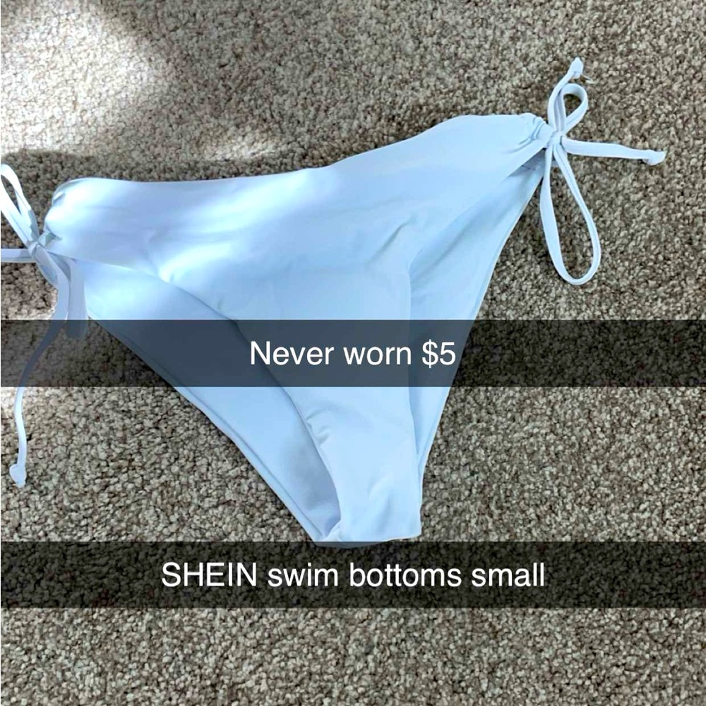 SHEIN swim bottoms